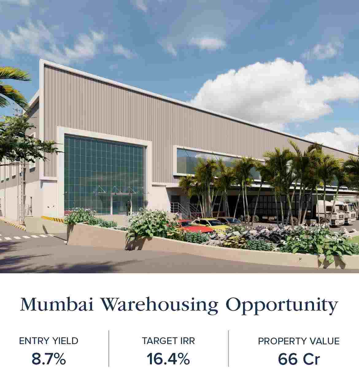 Mumbai Warehousing Opportunity Home Page Banner